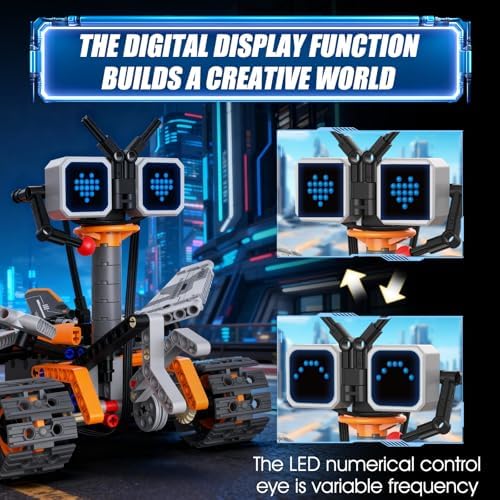 STEM Robotics Kit for Kids 8-12, APP & Remote Control Robot Building Kits - Image 3