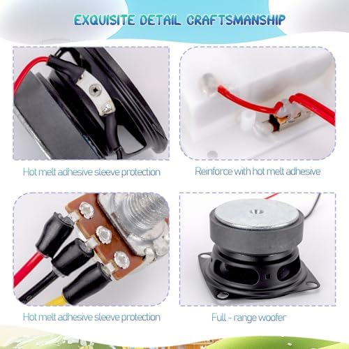 STEM Kit for Kids & Adults Age 8-12, Build Your Own Bluetooth Speaker - Image 4