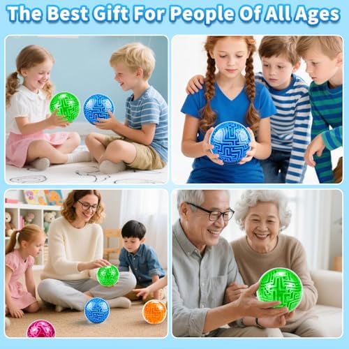 3D Maze Ball Puzzle Games Toys for Ages 8-13 Kids Boys Girls Gifts Ideas - Image 4