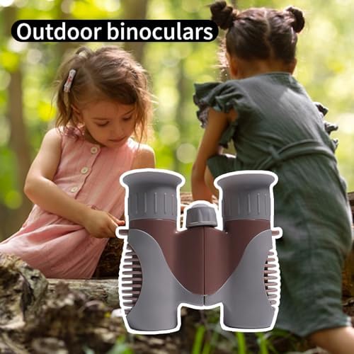 Binoculars, 8X Magnification Kids Foldable Design Adjustable Focusing Outdoor Toy Texture for Bird Watching Hikin - Image 3