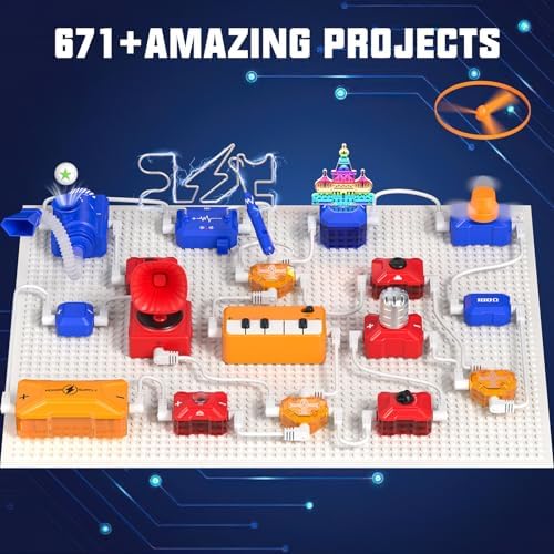 Science Kit for Kids, Electronic Exploration STEM Toy 671+ Projects - Image 2