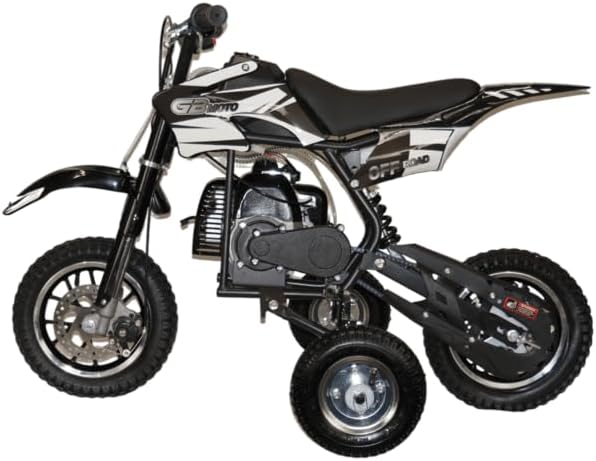 Hardline Products USA Wheels for Tots Training Wheels for FRP DB001 - DB002 & DB003 50cc 2-Stroke Kid Dirt Bike - 1602-UT-FRP-DB001 - Image 2