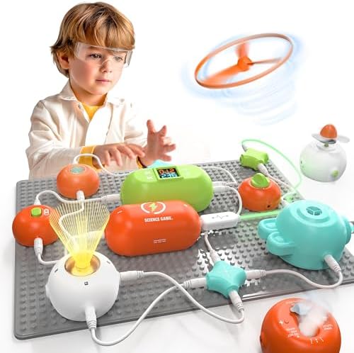 SMILESSKIDDO Science Kits Electronics STEM Kit 420+ Projects 35 Parts by SMILESSKIDDO