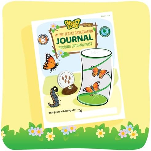 Insect Lore Raise and Release Butterfly Garden Kit – Caterpillar Habitat with redeemable Voucher – STEM-accredited Butterfly Growing Kit for Kids, Classrooms, and Homeschool Learning (Pack of 12) - Image 6