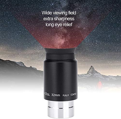 32mm Plossl Telescope Eyepiece, Multi - Coated 1.25 Inch Eyepiece with Filter Thread for Reflector and Refractor Telescopes, 52° Wide Field of View for Moon Planets Star - Image 4