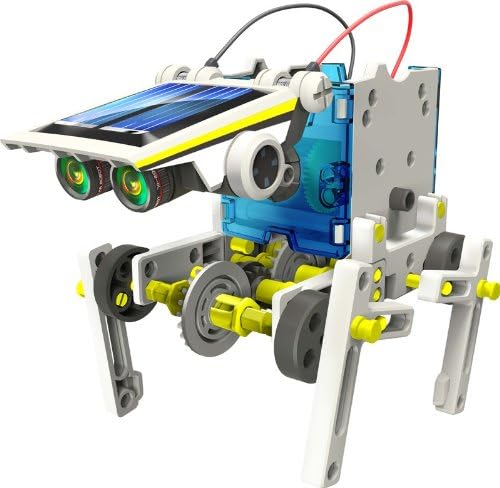 14-in-1 Educational Solar Robot | Build-Your-Own Robot Kit | Powered by the Sun