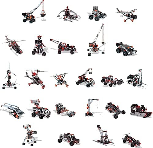 MECCANO, Super Construction 25-in-1 Motorized Building Set, STEAM Education Toy, 638 Parts, for Ages 10+ - Image 3