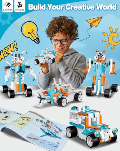 Robot Building Toys for Boys, 12-in-1 STEM Projects for Kids Ages 8-12 - Image 2