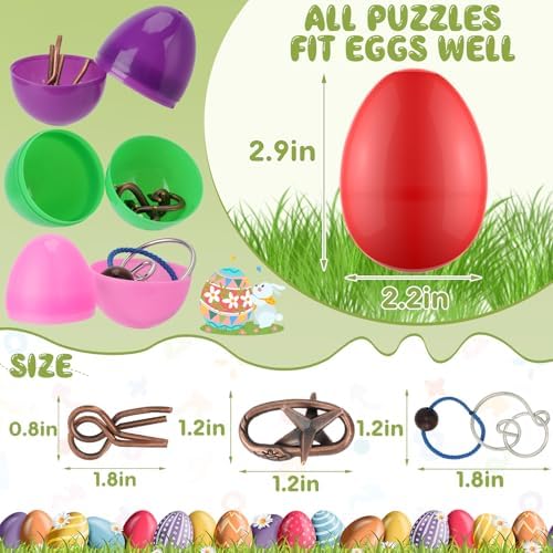Mytothfy 24 Pcs Brain Teaser Puzzles for Adults Teens - Metal Puzzles 3D Puzzle Game Toys for Adults Teens - Unlock Interlocking Puzzle Adult Teens IQ Education Smart Toys - Image 5