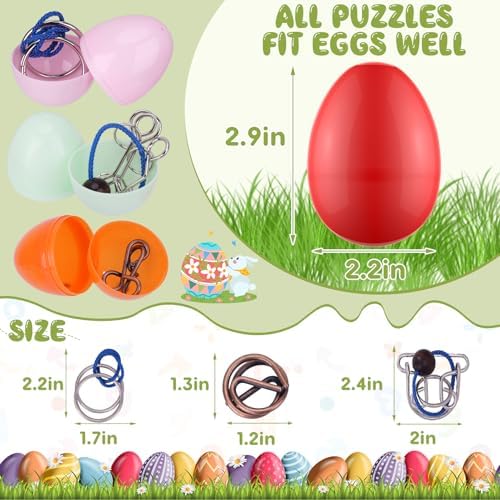 Mytothfy 16 Pcs Brain Teaser Puzzles for Adults Teens - Metal Puzzles 3D Puzzle Game Toys for Adults Teens - Unlock Interlocking Puzzle Adult IQ Education Smart Toys - Image 6