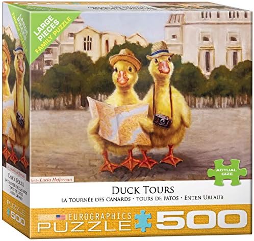 EuroGraphics Duck Tours 500-Piece Puzzle by EuroGraphics