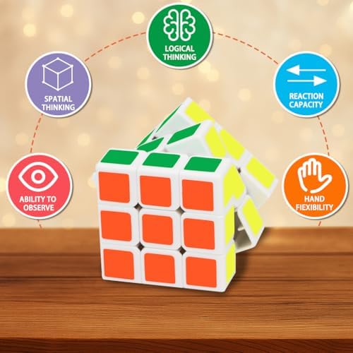 Mini Cube Party Favors for Kids: 80 Pack Magic Cube Party Puzzle Game Toys - Image 4