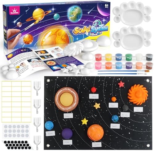 wookidel Solar System Project Kit for Kids, Solar System Model Toy Kit by Wookidel