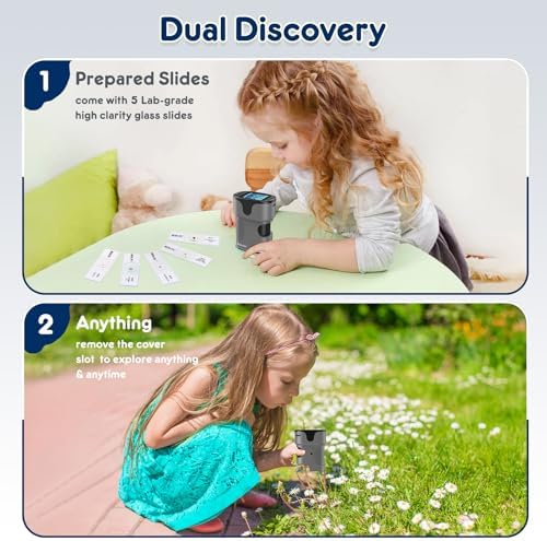 Kids Digital Microscope Science Gift: Complete STEM Toy Kit for Ages 4-12 - Image 5