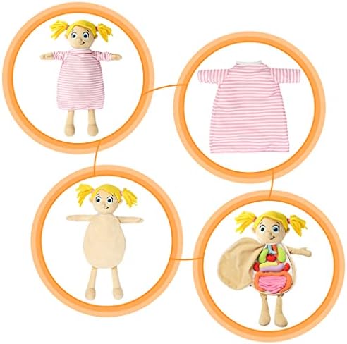 KAKIBLIN Human Body Model for Kids, Plush Anatomy Doll - Image 6