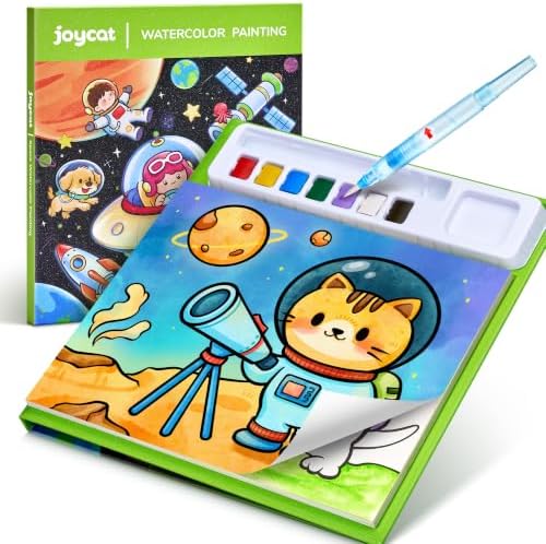 JoyCat Paint with Water Coloring Books for Toddlers (Space) by JOYCAT