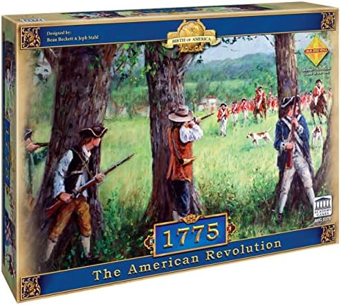 Academy Games | 1775 Rebellion The American Revolution | Board Game | 2 to 4 Players | 60 to 120 Minutes by AcademyGames