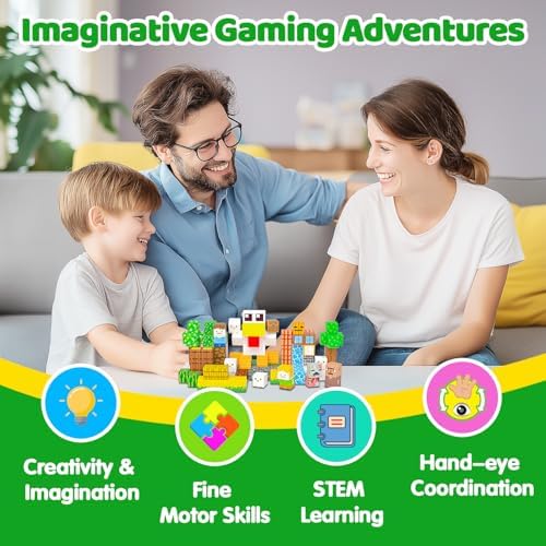 Magnetic Blocks, 150PCS Light Up Building Cube Toys Gifts for Kids - Image 6