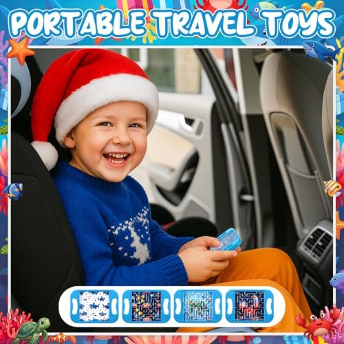 JellyArch 36 Pcs Mini Maze Puzzle Bulk for Kids Maze Cubes, Marine Animals - Image 5