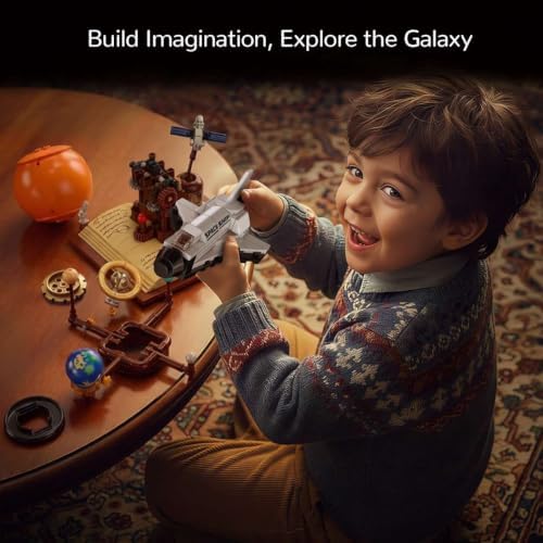 Spinning Solar System Space Building Kit with Rotating Planet Model - Image 5