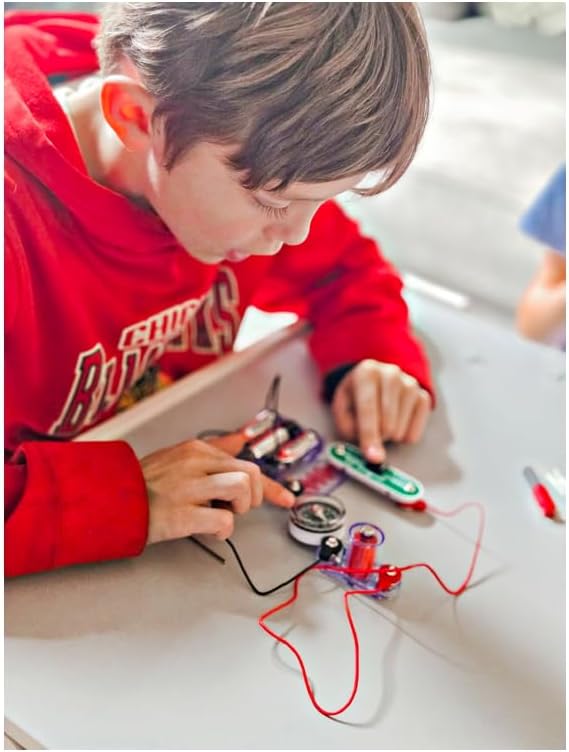 SNAP CIRCUITS Magnet Fun Lab STEM Science Toy for Boys & Girls Ages 8+ - Image 4