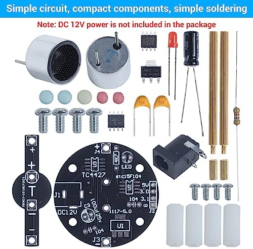 ICStation Ultrasonic Levitation Soldering Practice Kit, Standing Wave Controlled Levitation DIY Soldering Kit for STEM Learners, Classroom Demonstrations & Hands-On Electronics Practice - Image 2
