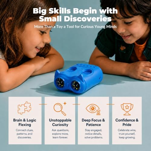 2-in-1 Kids Microscope & Telescope, STEM Science Explorer Toy Gift Age 5-10 - Image 2