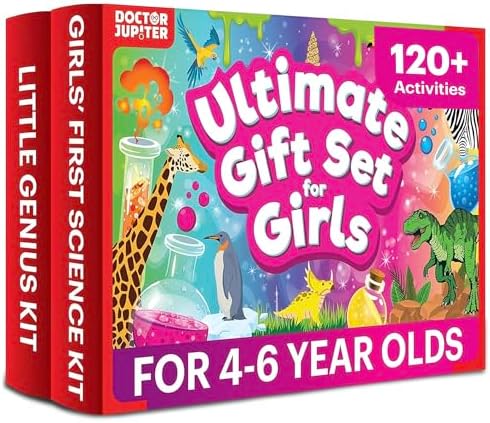 Doctor Jupiter Ultimate Gift Set of Learning for Girls Ages 4-6 by DoctorJupiter