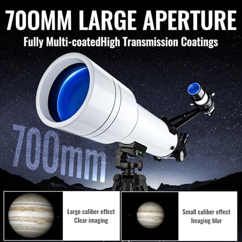 Telescope, 70mm Aperture, 400mm, White - Image 2