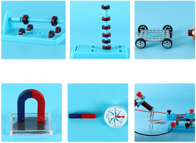 Magnets for Kids Science Kit, STEM Physics Experiment School Lab Tools - Image 3