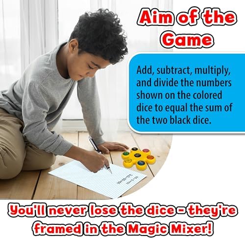 Small World Creative Math Magic Mixer Educational Math Game Ages 8+ - Image 3