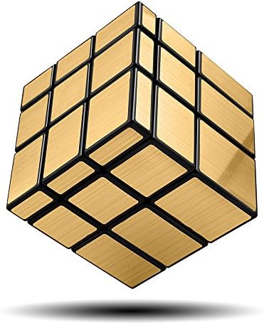 D-FantiX Shengshou Gold Mirror Cube 3x3x3, Different Shape Shifting Puzzle by D-FantiX