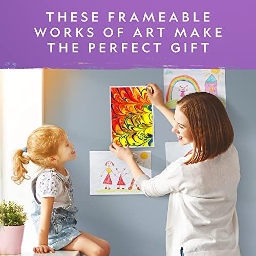 National Geographic Marbling Paint Craft Kit to Create Marble Art for Kids - Image 4
