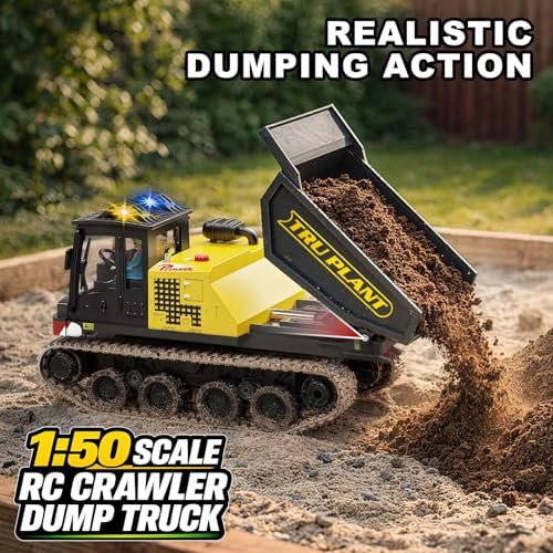 RC Dump Truck for Adults 1:50, Remote Control Dump Truck - Image 3