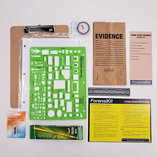 Crime Scene Drawing – ForensiKit – Explore Crime Scene Processing Techniques - Image 2