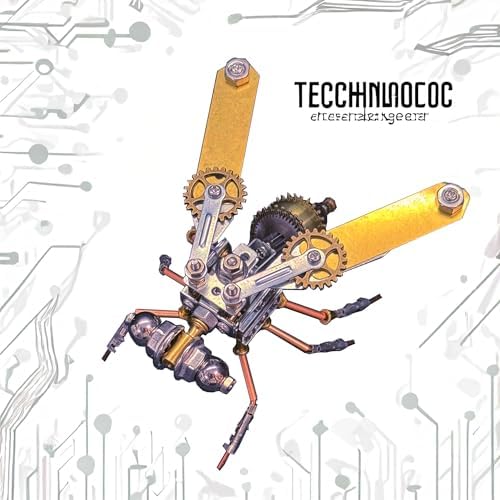 3D Metal Puzzle Insect Bug Mechanical Fly Model Steampunk Sculpture DIY Projects Making Kit Arts and Crafts Metal Building Science kit, Ideas,Gifts for Birthday(Mechanical Fly A) - Image 6