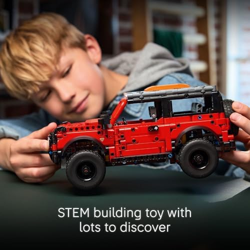 LEGO Technic Kids Toy Car - Building Kit for Boys and Girls, Ages 10+, Makes a Cool Birthday Gift, Authentic Ford Trim & Details - 42213 - Image 4