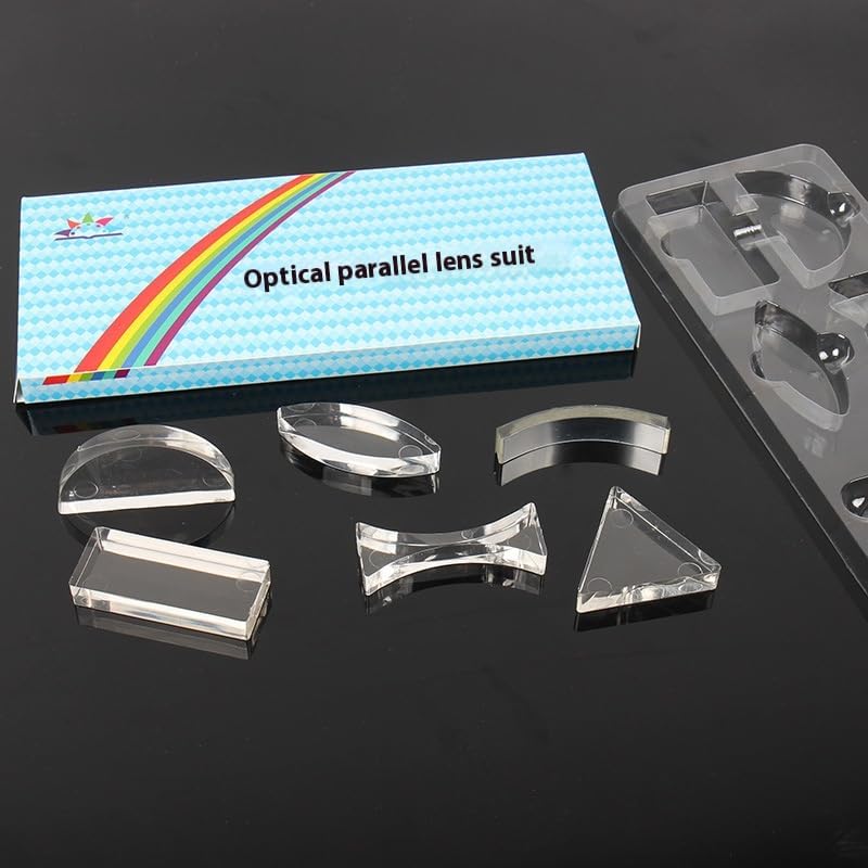 Physics Optics Experiment Kit, Prism Lens Mirror Set, Teaching Demonstration Equipment - Image 3