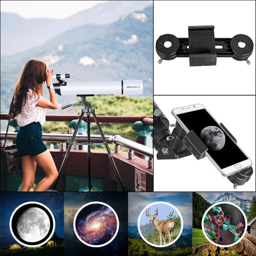 Celticbird Telescope for Adults Astronomy Beginners, 80mm Aperture 800mm Refractor Telescopes for Adults High Powered with AZ Mount, Carry Bag, Phone Mount - Image 5