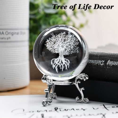 IFOLAINA 3D Tree of Life Crystal Ball Tree of Life Decor - Image 4