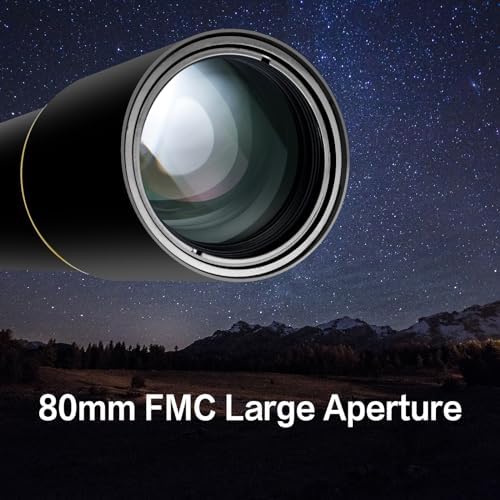 Telescopes for Adults & Beginner Astronomy, 80mmAZ 900mm Focus Length - Image 2
