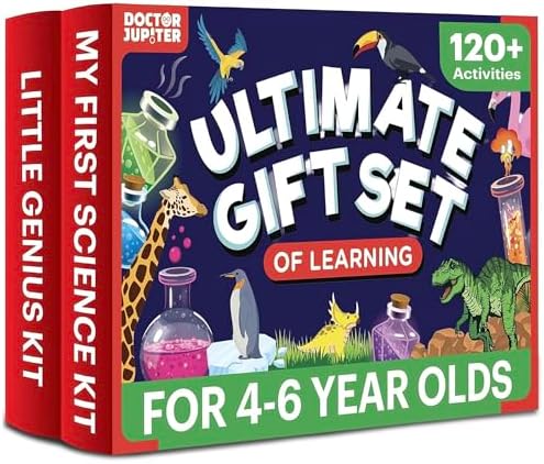 Doctor Jupiter Ultimate Gift Set of Learning for Kids Ages 4-6 by DoctorJupiter