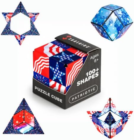 Shashibo DODECA Magnetic Puzzle Cube, Stress Relief Fidget Toy by SHASHIBO