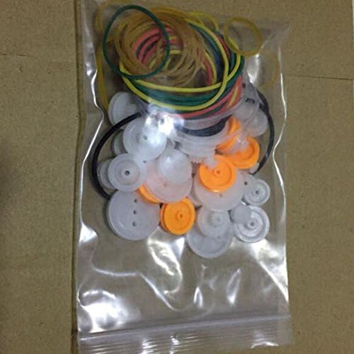 Pulley Combination Package Wheel Group Rubber Transmission Belt Rubber Band Model Toy Car Accessories For Science Experiments Diy Robots - Image 6