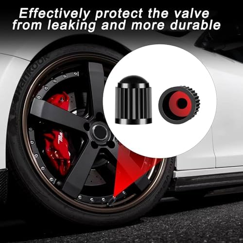 500 Pcs Tire Valve Stem Caps Black Plastic Valve Caps Valve Tire Covers - Image 6