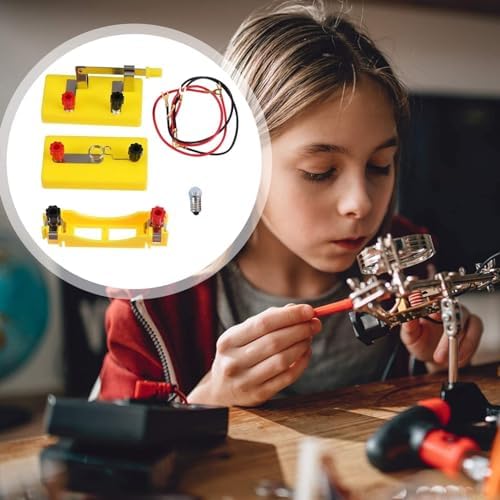Simple Circuit Experiment Kit - Series Light Bulb Lighting Set, STEM Science Materials for Electricity & Magnetism - Image 6