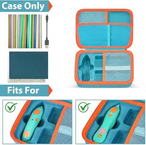 casmilee 3D Pen Carrying Case for 3Doodler Start+ Essentials 2023/2024 - Image 2