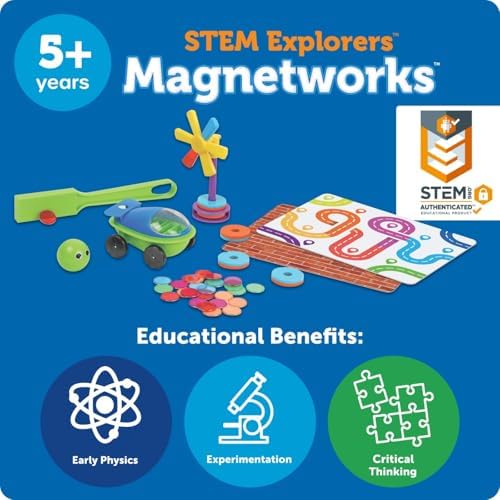 Learning Resources STEM Explorers Magnetworks - Image 5