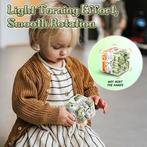 3D Rolling Ball Marble Labyrinth Maze Cube for Kids 3-12 - Image 4