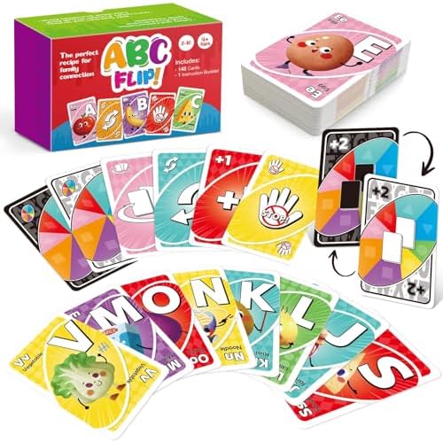 Alphabet Flash Cards for Kids Ages 4–8, 148 Double-Sided Symbol Matching Flash Cards, Toddler Letter & Color Flashcards, Kindergarten Classroom Homeschool Preschool Learning Activity by Kasfalci